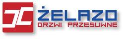 Żelazo logotyp cień